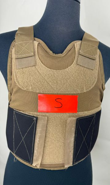 Used MSA Paraclete CVC Body Armor IIIA Vest | SMALL