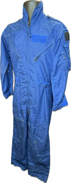 Men's Summer Flyers Coveralls, Fire Resistant CWU-73/P BLUE 38SHORT USED