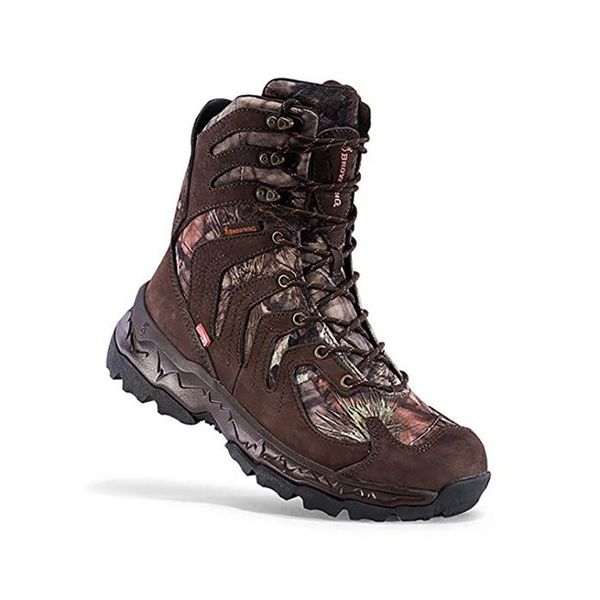Browning Mens Buck Seeker 8-INCH Waterproof Boots, Mossy Oak Camo MEN'S SZ 11.5