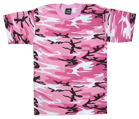 KID’S PINK CAMO T-SHIRT