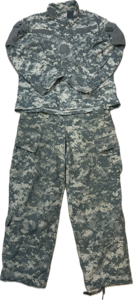 Used Army ACU BDU Shirt & Trousers Pants Uniform Set | Small XShort