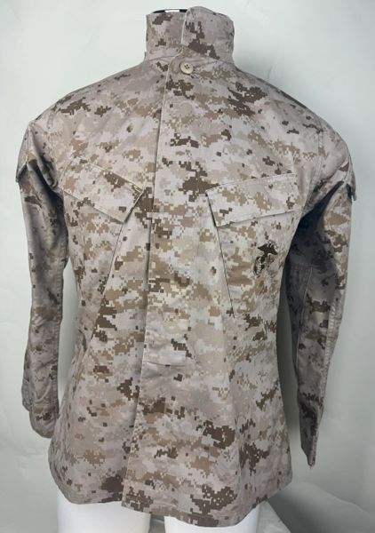 USMC Marine Corps Desert Marpat MCCUU Coat Shirt Top Combat BDU | 35-SHORT