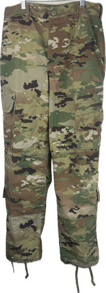 US Army Combat Uniform Trouser BDU Pants Unisex Multicam OCP Camo | SMALL SHORT EUC