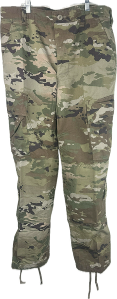 US Army Combat Uniform Trouser BDU Pants Unisex Multicam OCP Camo | MEDIUM SHORT EUC