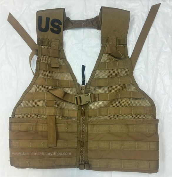 MOLLE II Fighting Load Carrier "FLC" | Coyote Brown Vest w/ACU Inner Belt | USED