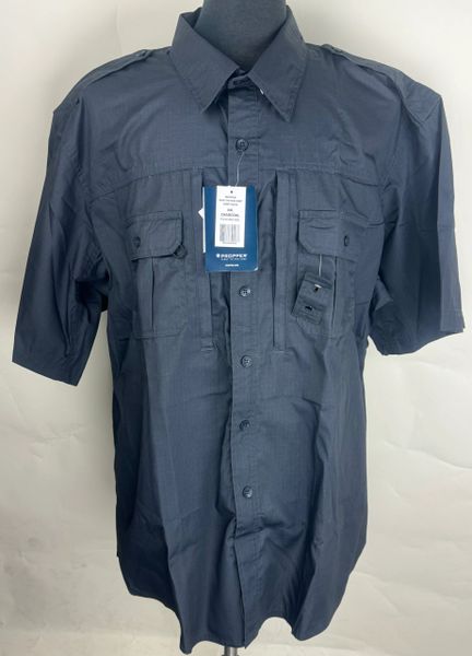 Men's Tactical Short-Sleeve Shirt | Charcoal Gray | XXL | Propper F531150015XXL NWT