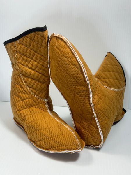 Intermediate Cold Weather Quilted Boot Liner Inserts Booties Sz 5-5.5 W/XW NOS