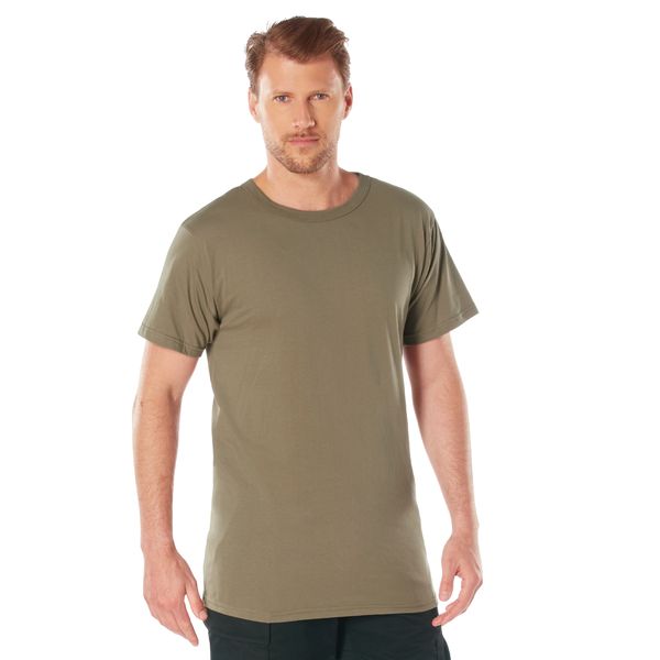 AR 670-1 Coyote Brown Solid Color Short Sleeve Crew Neck T-Shirt | 100% Cotton 2934