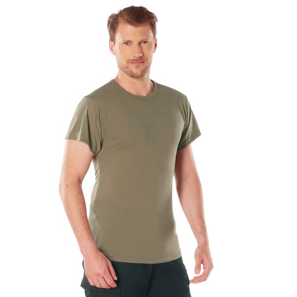 AR 670-1 Coyote Brown Moisture Wicking Short Sleeve Crew Neck T-Shirt 9502