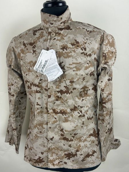 USMC Marine Corps Desert Marpat MCCUU Coat Shirt Top Combat BDU | 32-XSHORT NWT