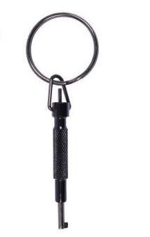 3" Swivel Handcuff Key