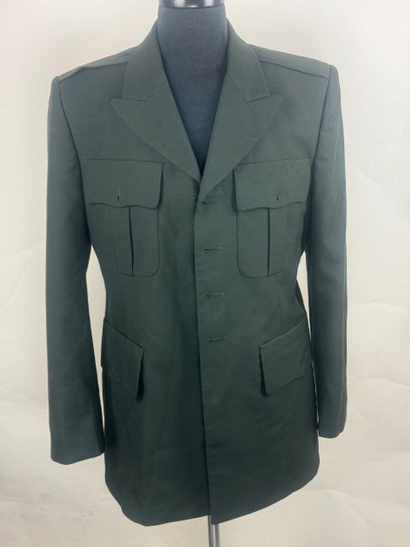 Man's Army Green Dress Coat ASGU Uniform Jacket | 40 Reg | No Buttons | Used