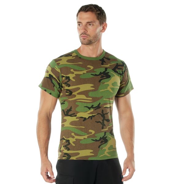 WOODLAND CAMO T-SHIRT