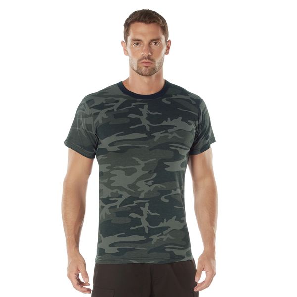 BLACK CAMO T-SHIRT