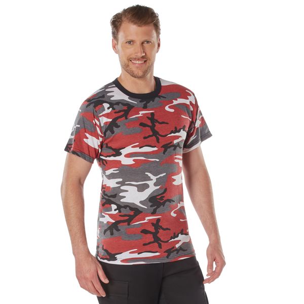 RED CAMO T-SHIRT