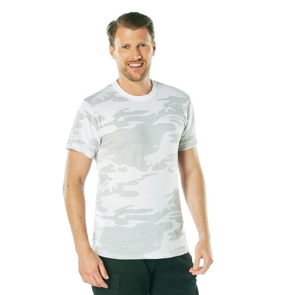 WHITE CAMO T-SHIRT