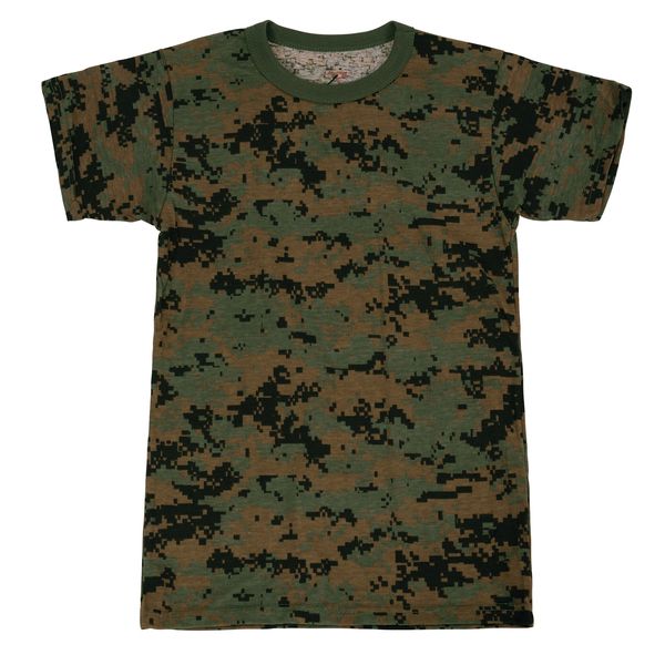 KID’S WOODLAND DIGITAL CAMO T-SHIRT