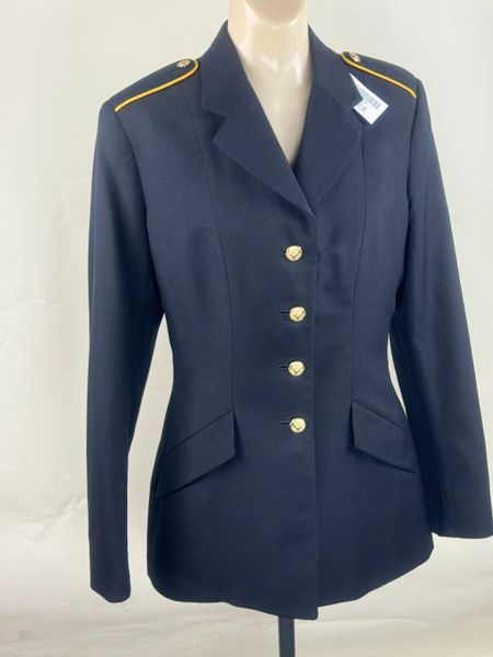 Women's Army ASU Enlisted Dress Blues Service Uniform Jacket/Coat | 10MR | NEW