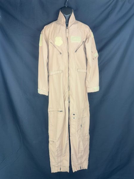 CWU-27/P FLYER'S COVERALLS | CWU-27/P TYPE I, CLASS 2 | TAN 380 | SIZE 46R EUC