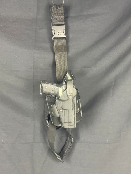 Safariland 6004-73 SLS Black Leg Holster for Beretta 92 | EUC