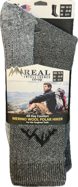 Merino Wool Polar Hiker Socks | 2 Pair Pack | SALE