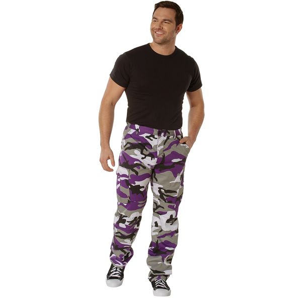 Ultra Violet Purple Camouflage Tactical Cargo BDU Pants | 7925