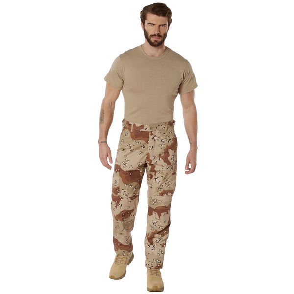 6-Color Desert Camo Tactical Cargo BDU Pants | 8835