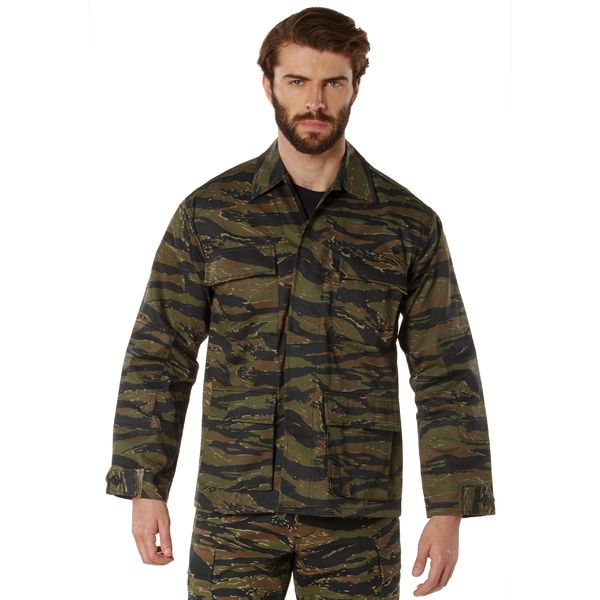 Tiger Stripe Camouflage Tactical BDU Shirt | 7990