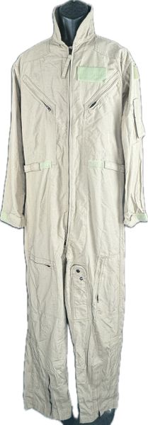 CWU-27/P FLYER'S COVERALLS | CWU-27/P TYPE I, CLASS 2 | TAN 380 | SIZE 42L NWOT