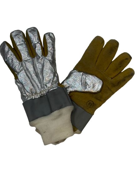 First Responder FIRE GLOVES made with FR Kevlar Aluminized Material | XL | EUC