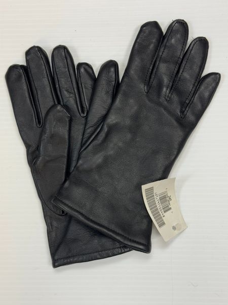 USGI Army Black Leather Dress Gloves w/Wool Lining | Unisex Size 5 | NEW