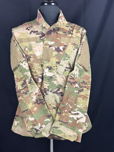 Multicam Army Jacket Top Combat Uniform Coat OCP Unisex Shirt EUC | Medium Long