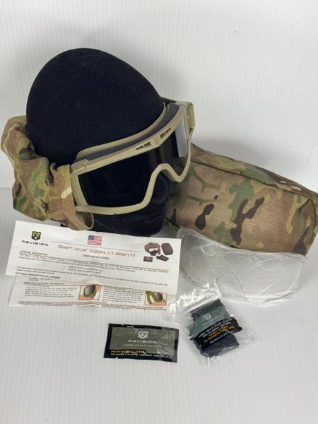 REVISION GOGGLES Tan 499 OCP SCORPION MULTICAM APEL | NSN 4240-01-592-8619 NWOT