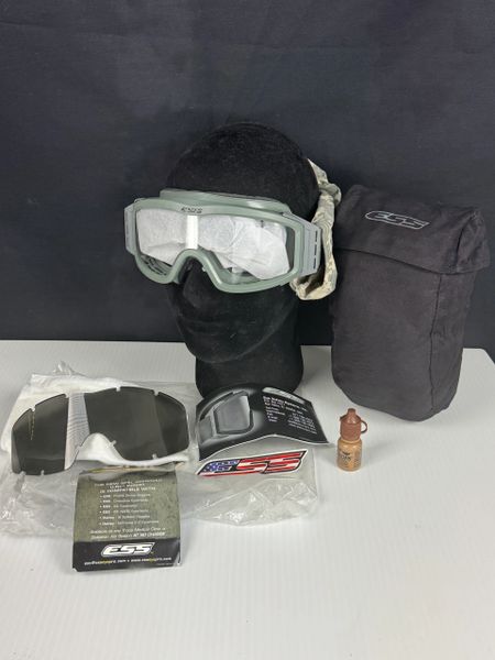 ESS APEL Eye Pro ACU Digital Camo & Foliage Green Eye Goggle Kit Set | NEW