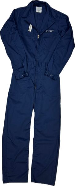 USGI US NAVY Navy Blue Utility Coveralls USN Men's 38XL NEW
