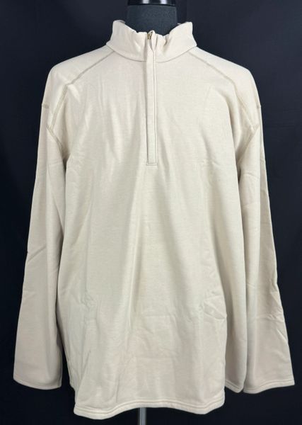 DriFire Flame Resistant Long-Sleeve Zip Neck Tan Pullover Thermal Shirt | XXL | NWOT