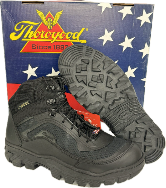 Thorogood Veracity GTX 5.5" Goretex Black Tactical Boots 834-6015 Men's 8W NEW