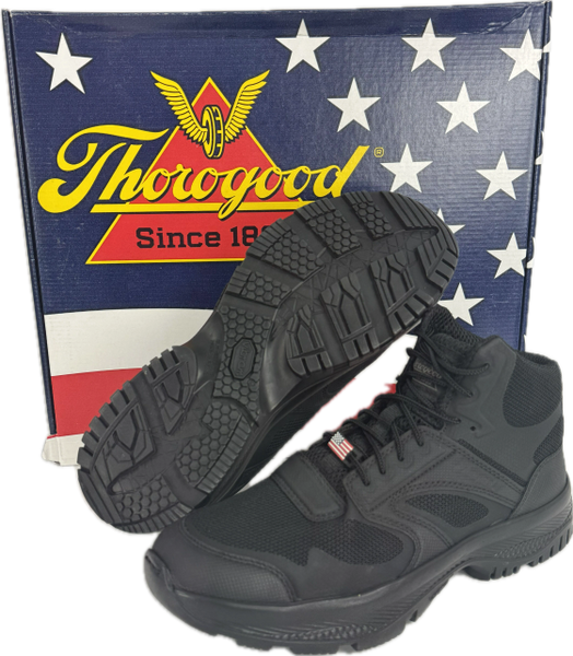 Thorogood 813-6070 5.5" Black Lightweight Tactical Boots | Men's 7M | NEW