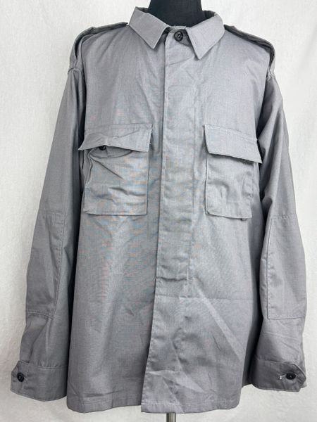 Grey 2-Pocket BDU Combat Coat Ripstop Tactical Shirt sz 3XL-Long NWOT