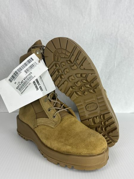 Altama Army Hot Weather Coyote Brown Combat Boots NEW Men's 8 Reg