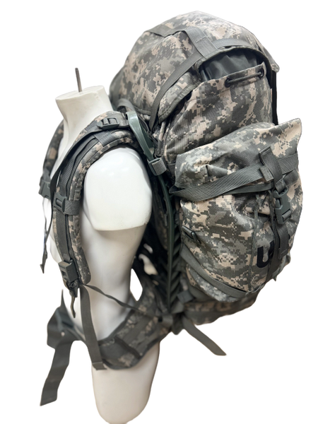 USGI Large ACU MOLLE II Rucksack Backpack Bag Complete with Sustainment Pouches EUC