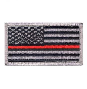 Thin Red Line US Flag Patch | Velcro