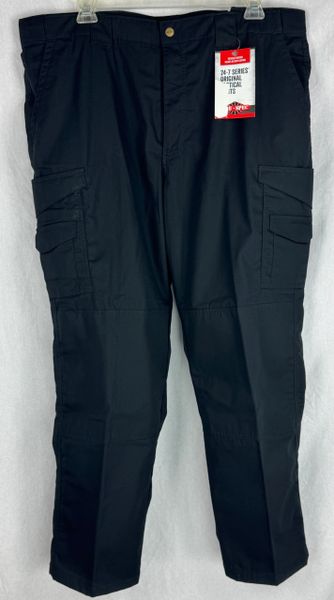 TruSpec 24/7 RipStop Tactical Pants Multi-Pockets | Black #1062 Men's 44x32 NWT