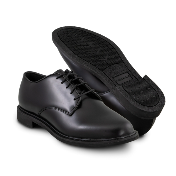 Altama Ambassador Black Leather Oxford Uniform Shoes 375601