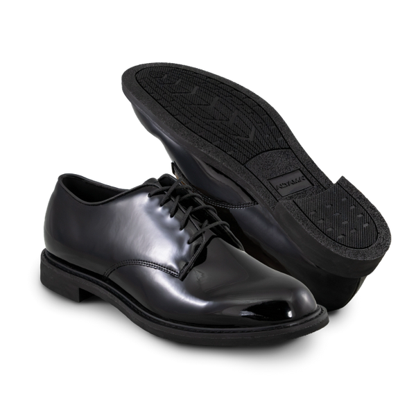 Altama Ambassador Black Hi-Gloss Oxford Dress Uniform Shoes 379201