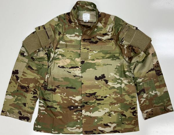 Army OCP Improved Hot Weather Unisex Combat BDU Coat Uniform Shirt Large Reg NWT