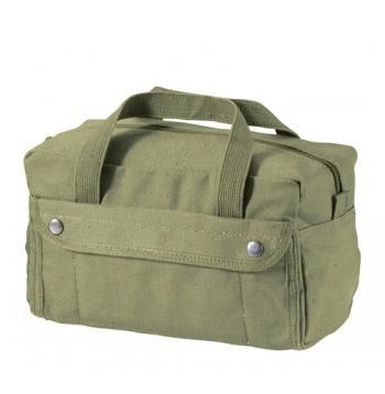 G & F Products 11 in. Government Issued Style Mechanics Heavy-Duty Tool Bag  in Olive 10095olive - The Home Depot