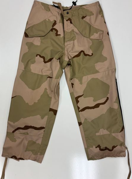 USGI Desert Camo DCU Goretex Waterproof Pants ECW Trousers Small XShort EUC