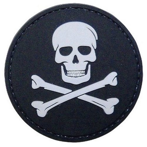 PVC MORALE PATCH - JOLLY ROGER
