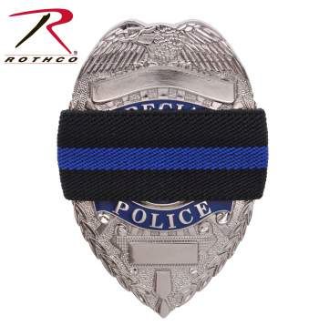 Thin Blue Line Mourning Band